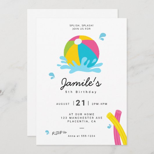 Meerjarig meisje van de moderne miniatuurgroep kaart (Voorkant / Achterkant)