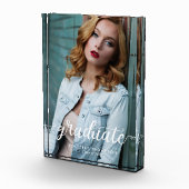 Meerjarig minimalistisch Afstuderen aankondiging M Fotoblokken (Rechts)