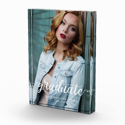 Meerjarig minimalistisch Afstuderen aankondiging M Fotoblokken (Rechts)