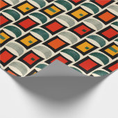 Meerjarig modern vakantiegrondpapier cadeaupapier (Hoek)