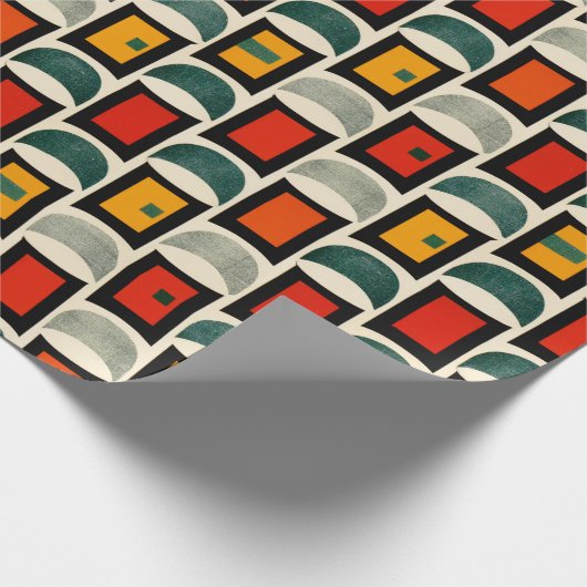 Meerjarig modern vakantiegrondpapier cadeaupapier (Hoek)