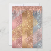 Meerjarig roos goud - uitnodiging (Achterkant)