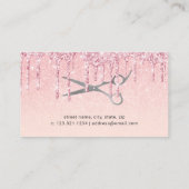 Meerjarig roos goudhaar en keukenschaar  visitekaartje (Achterkant)