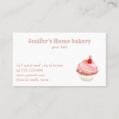 Meerjarig roos goudhandcakkerbroeken visitekaartje (Achterkant)