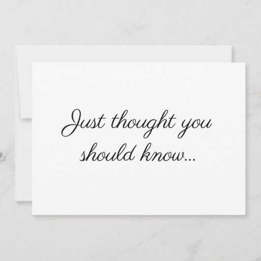 Meerjarige aankondiging zwangerschap met minimale  (Voorkant)