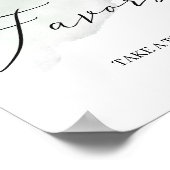 Meerjarige bladbladbladeren, boho bevors bord poster (Hoek)