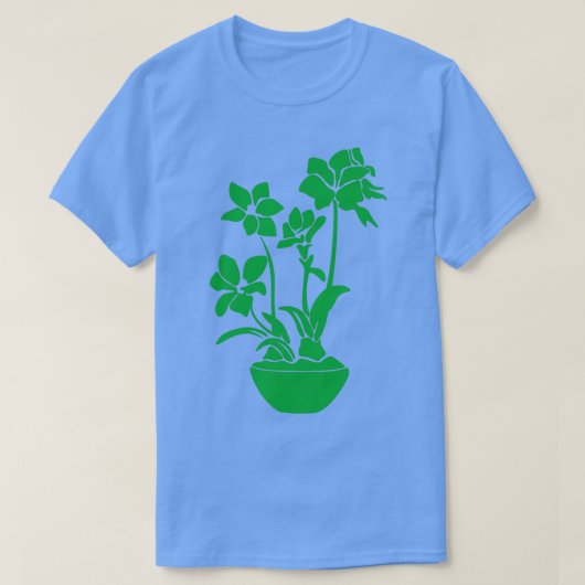 Meerjarige bloemen die de hele zomer 1 bloeien t-shirt (Design voorkant)