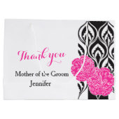 Meerjarige bruinbruidskamer voor een cadeautas (Achterkant)