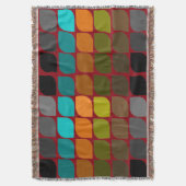 Meerjarige, geïnspireerde, geweven banket #22 deken (Voorkant Verticaal)