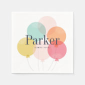 Meerjarige koningsfeest servetten (Voorkant)