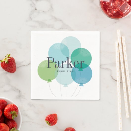 Meerjarige koningsfeest servetten (Insitu)