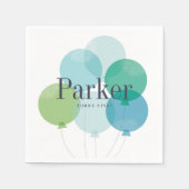 Meerjarige koningsfeest servetten (Voorkant)