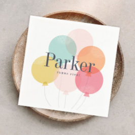 Meerjarige koningsfeest servetten