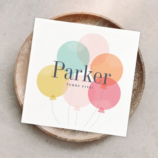 Meerjarige koningsfeest servetten