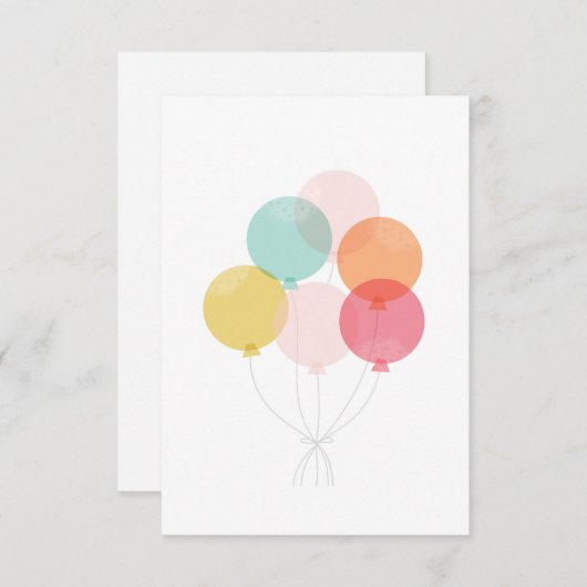 Meerjarige koninklijke feestdag kaart (Voorkant / Achterkant)