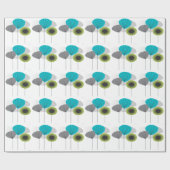 Meerjarige moderne pootpasta's voor het verpakken  cadeaupapier (Vlak)