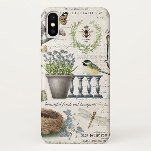 Meerjarige  tuinbouwbloemtuin Case-Mate iPhone case (Achterkant)