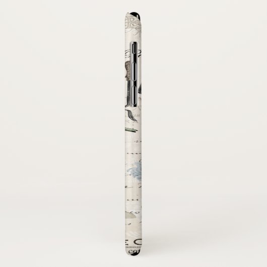 Meerjarige  tuinbouwbloemtuin Case-Mate iPhone case (Achterkant/links)