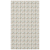 Meerjarige  tuinbouwbloemtuin tafelkleed (Voorkant)