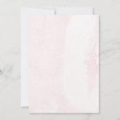 Meerjarige wilde bloemen Bijen Tea Party Girl Kaart (Achterkant)