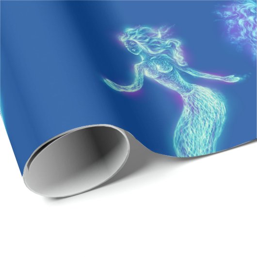 Meerjungfrauen mermaids cadeaupapier (Rol Hoek)