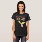 Meerjungfrauen Squad T-shirt (Voorkant volledig)