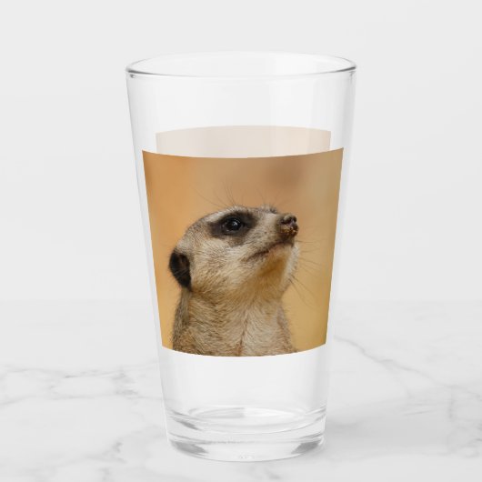 Meerkat 001 van JAMFoto Glas (Voorkant)