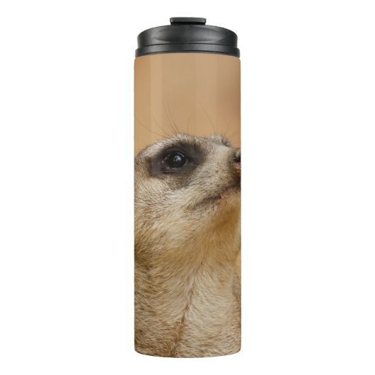Meerkat 001 van JAMFoto Thermosbeker (Voorkant)
