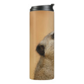 Meerkat 001 van JAMFoto Thermosbeker (Gedraaid links)