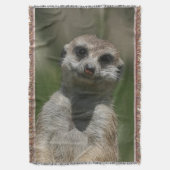 Meerkat 004 deken (Voorkant Verticaal)