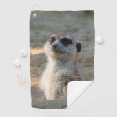 Meerkat 004 golfhanddoek (Insitu)