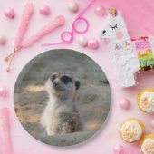 Meerkat 004 papieren bordje (Feest)