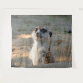 Meerkat 004 wandkleed (Voorkant (horizontaal))