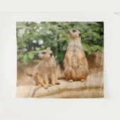 Meerkat 009 wandkleed (Voorkant (horizontaal))