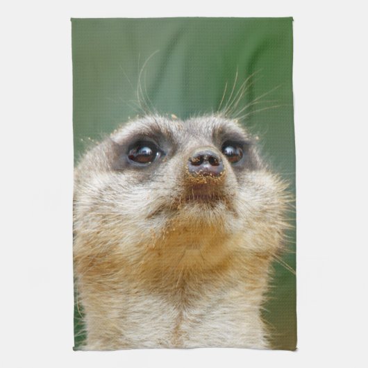 Meerkat 012 theedoek (Verticaal)