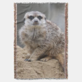 Meerkat 021 deken (Voorkant Verticaal)