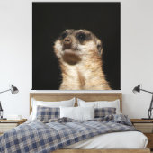 Meerkat 032 canvas afdruk (Insitu (Slaapkamer))