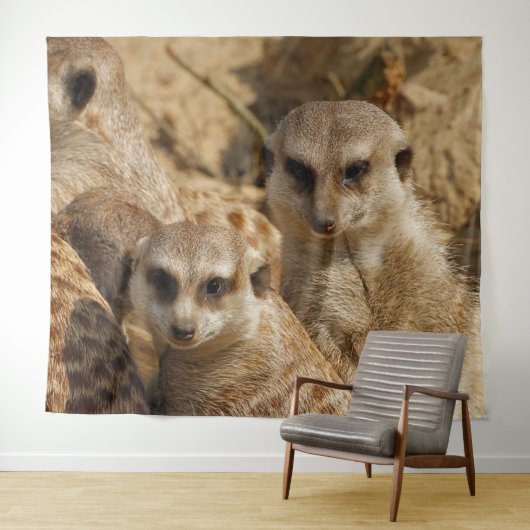 Meerkat 039 wandkleed (In Situ (horizontaal))