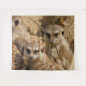 Meerkat 039 wandkleed (Voorkant (horizontaal))
