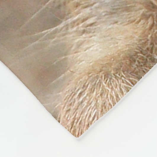 Meerkat 047 fleece deken (Hoek)