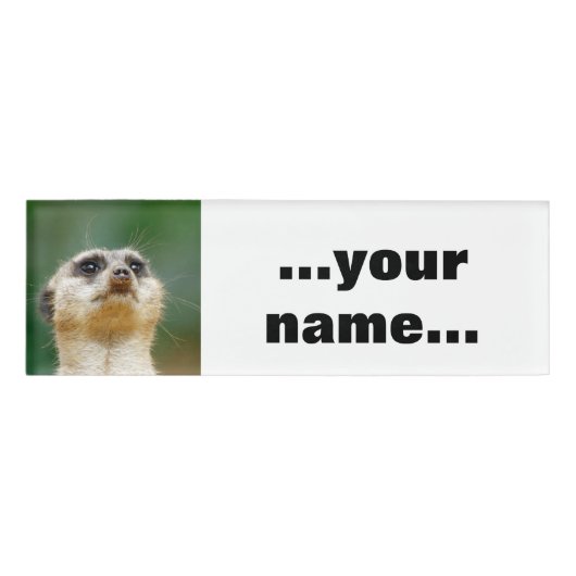 Meerkat 051 naambadge (Voorkant)