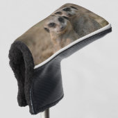 Meerkat 067 golfheadcover (3/4 voorkant)