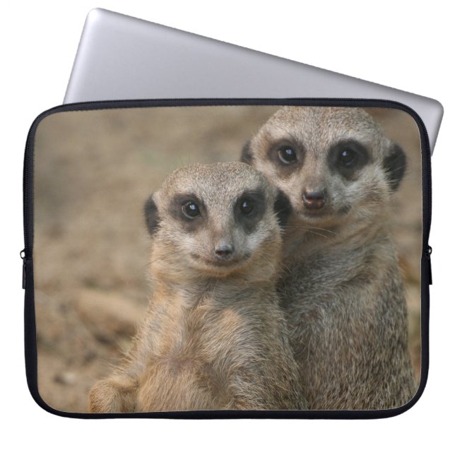 Meerkat 067 laptop sleeve (Voorkant)