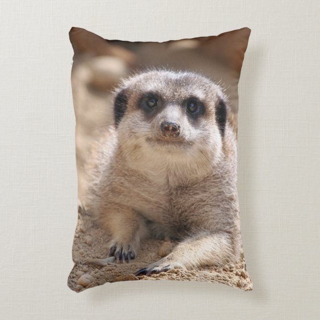 Meerkat 174 accent kussen (Voorkant(Verticaal))