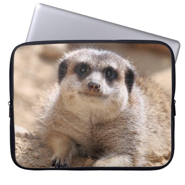 Meerkat 174 laptop sleeve (Voorkant)