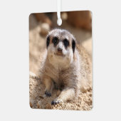 Meerkat 174 metalen ornament (Voorkant links)