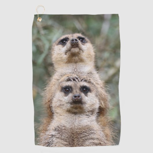 Meerkat 81 golfhanddoek (Voorkant)