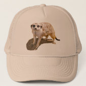 Meerkat Afbeelding Trucker Hat Trucker Pet (Voorkant)