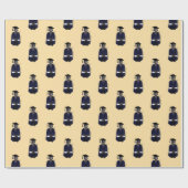 Meerkat Afstuderen Gown Afstuderen Cadeaupapier (Vlak)