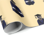 Meerkat Afstuderen Gown Afstuderen Cadeaupapier (Rol Hoek)